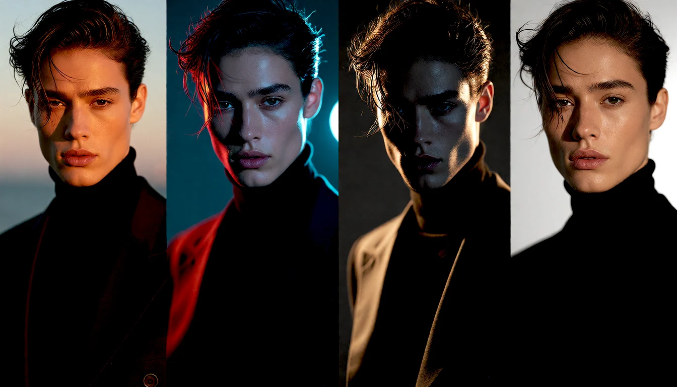 Explore a portrait series