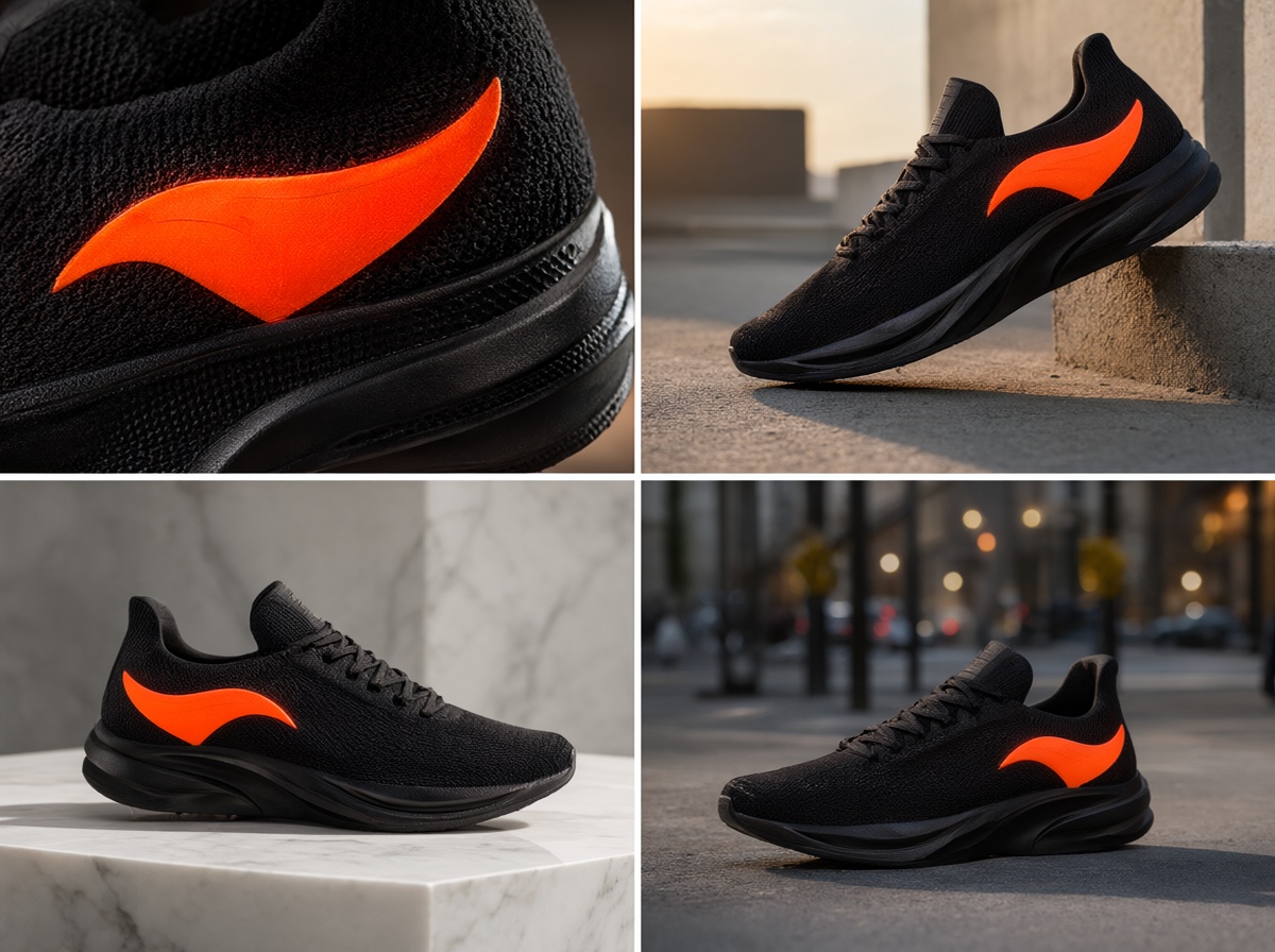 Commercial lookbook with 4 product angles